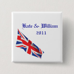 Royal Wedding /Kate und William Button