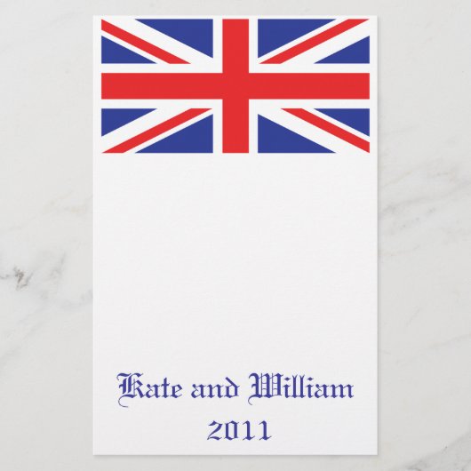 Royal Wedding/Kate & William Briefpapier (Vorderseite)