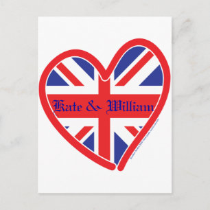 Royal Wedding/Kate & William Postkarte