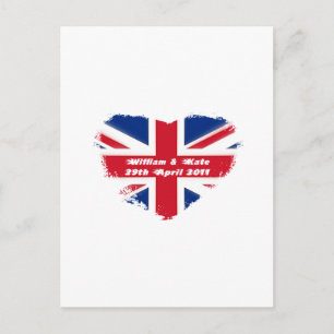 Royal Wedding - Kate & William Postkarte