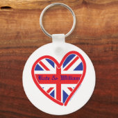 Royal Wedding/Kate & William Schlüsselanhänger (Vorderseite)