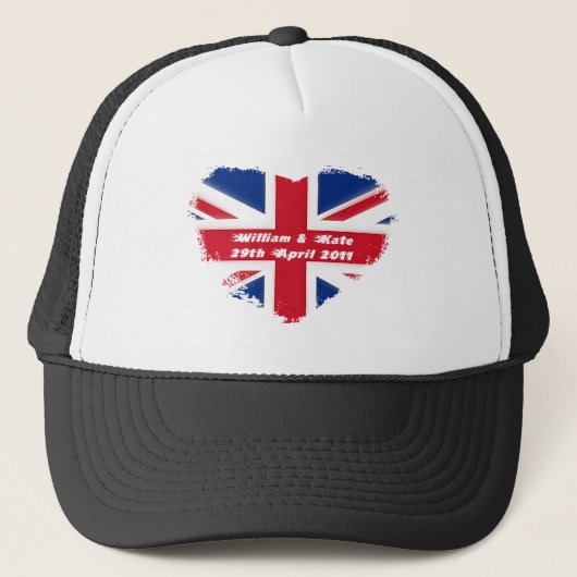 Royal Wedding - Kate & William Truckerkappe (Vorderseite)