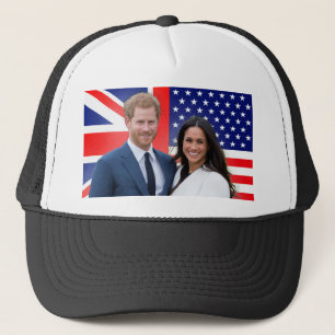 Royal Wedding Prince Harry und Meghan Markle Truckerkappe
