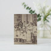 Royal Wedding Princess Beatrice - Familie Postkarte (Stehend Vorderseite)