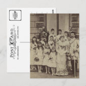 Royal Wedding Princess Beatrice - Familie Postkarte (Vorne/Hinten)