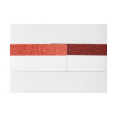 Royal Wedding Red Shiny Bly Band (Rückseitenbeispiel)