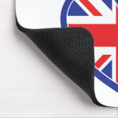 Royal Wedding, Royal Liebe, Union Jack Heart Mousepad (Ecke)