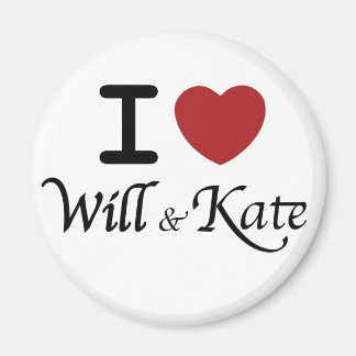 Royal Wedding Souvenirs für William und Kate Magnet
