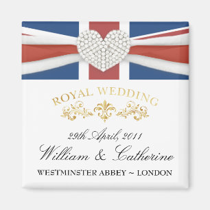 Royal Wedding - William & Kate Keepake Magnet