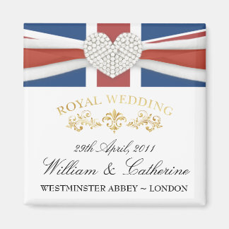 Royal Wedding - William & Kate Keepake Magnet