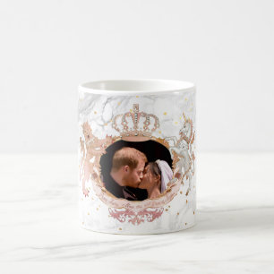ROYAL WEDEDING KISS, HARRY+MEGHAN KAFFEETASSE