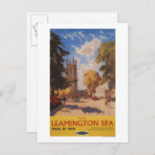 Royal Wellness-Center, Street View British Railpos Postkarte (Vorne/Hinten)