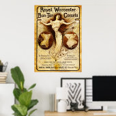 Royal Worcester Corsets Poster (Heimbüro)