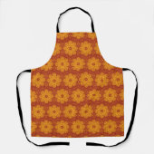 Royal yellow and red mandala pattern schürze (Vorderseite)