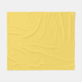 Royal Yellow Fleecedecke (Vorderseite (Horizontal))