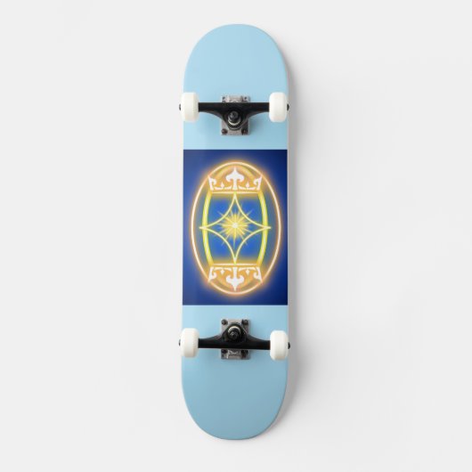 Royal Yellow Skateboard (Vorderseite)