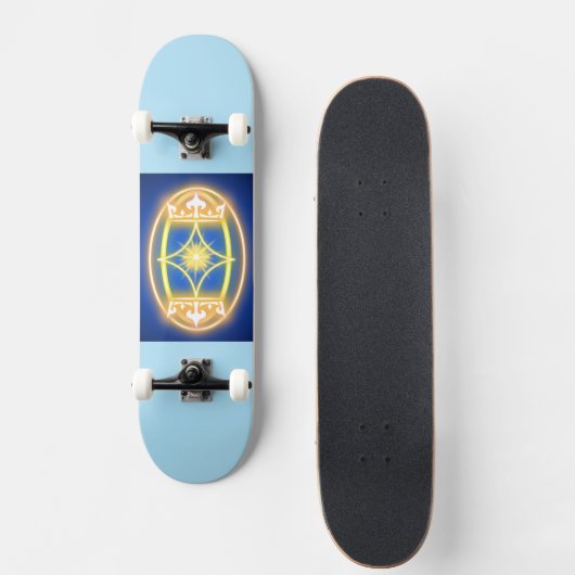 Royal Yellow Skateboard (Vorne)