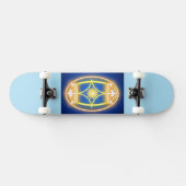 Royal Yellow Skateboard (Horizontal)