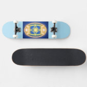 Royal Yellow Skateboard (Horizontal)