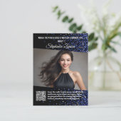 Royale Glitz Pageant Promo Autograph Postkarte (Stehend Vorderseite)