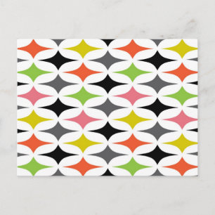 Royale Retro-Design-Postkarte Postkarte