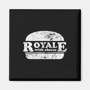 Royale With Cheese Burger Liebhaber 1 Magnet