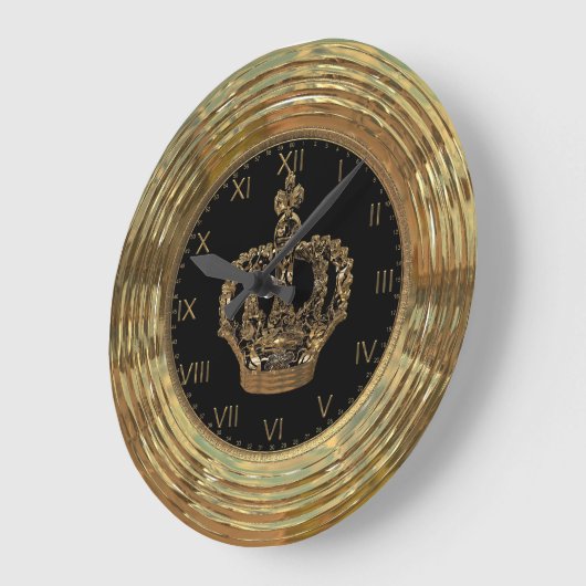 Royalee Boleyn Time Piece Große Wanduhr (Winkel)