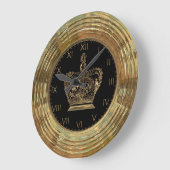 Royalee Time Piece Große Wanduhr (Winkel)