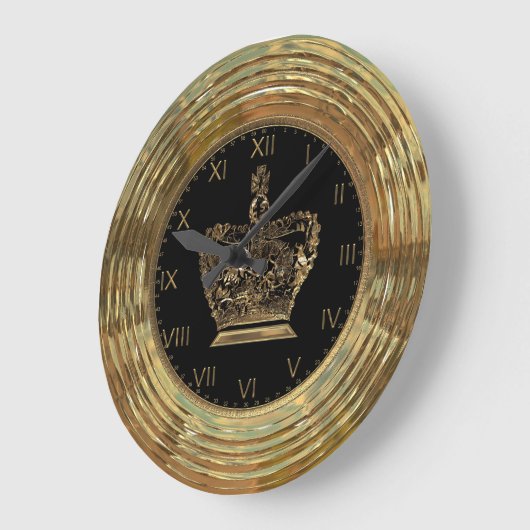 Royalee Time Piece Große Wanduhr (Winkel)