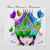 Royally Express Sie selbst - SRF Einladung (Vorne/Hinten)