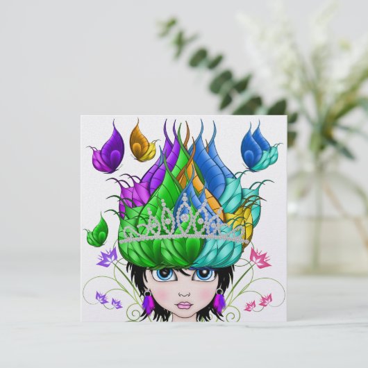 Royally Express Sie selbst - SRF Einladung (Stehend Vorderseite)