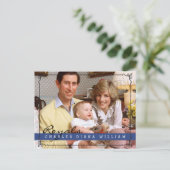 Royals Charles Diana und William Postkarte (Stehend Vorderseite)