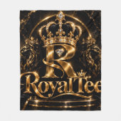 RoyalTee Wurfdecke Fleecedecke (Vorderseite)