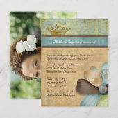 Royalty Bridal Duwer Einladungen (Vorne/Hinten)