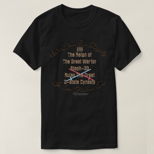 Royalty In/von San Francisco T - Shirt (Design vorne)