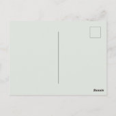 Royalty ist so Posh Happy Birthday Princess Postkarte (Rückseite)