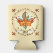 Royalty King Crown Vater Dosenkühler (Rückseite)