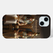 Royalty of Ancient Egypt King & Queen Case-Mate iPhone Hülle (Rückseite (Horizontal))