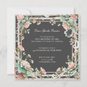 Royalty Regency Era 16 . Geburtstag Einladung (Rückseite)