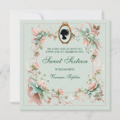 Royalty Regency Era 16 . Geburtstag Einladung (Vorderseite)