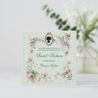 Royalty Regency Era 16 . Geburtstag Einladung