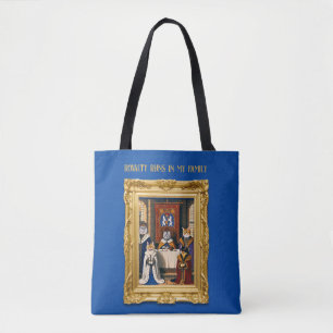 Royalty Runs in meiner Familie, Cat Lovers, Cat Ki Tasche
