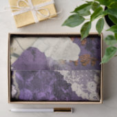 Royalviolett Seidenpapier (Geschenk)