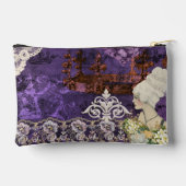 Royalviolett Zubehörtasche (Rückseite)