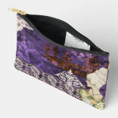 Royalviolett Zubehörtasche (Offen)