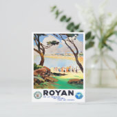 Royan France Vintage Reise Postkarte (Stehend Vorderseite)
