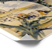 Royan sur L'Ocean Beach Poster (Ecke)