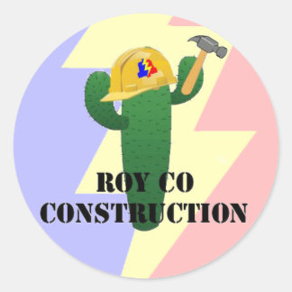 Royco Bau Runder Aufkleber