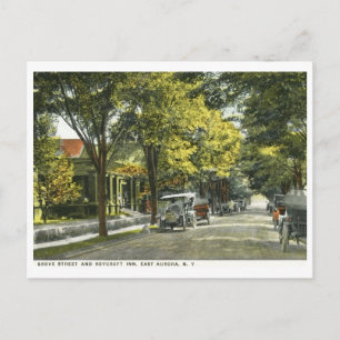 Roycroft Inn, East Aurora, NY Vintage auf Deutsch Postkarte