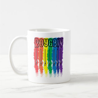 Roygbiv Art Teacher Student Rainbow Painting Artis Kaffeetasse